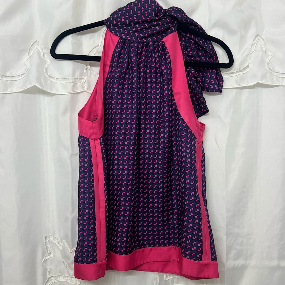 MARC BY MARC JACOBS 100% Silk Tie-Neck Top— Size XS